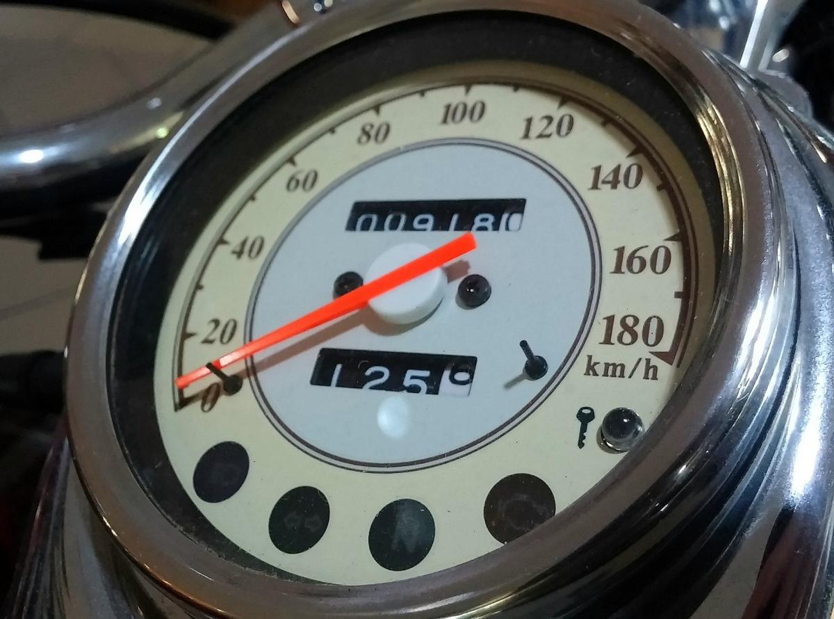 Stylish Motorbike Speedometer