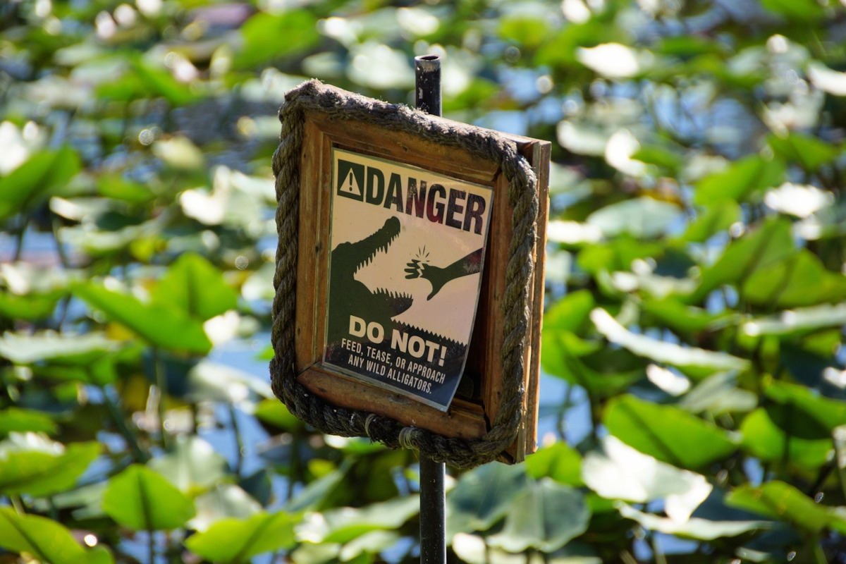 Danger! Better you know if accessing unsecure data!